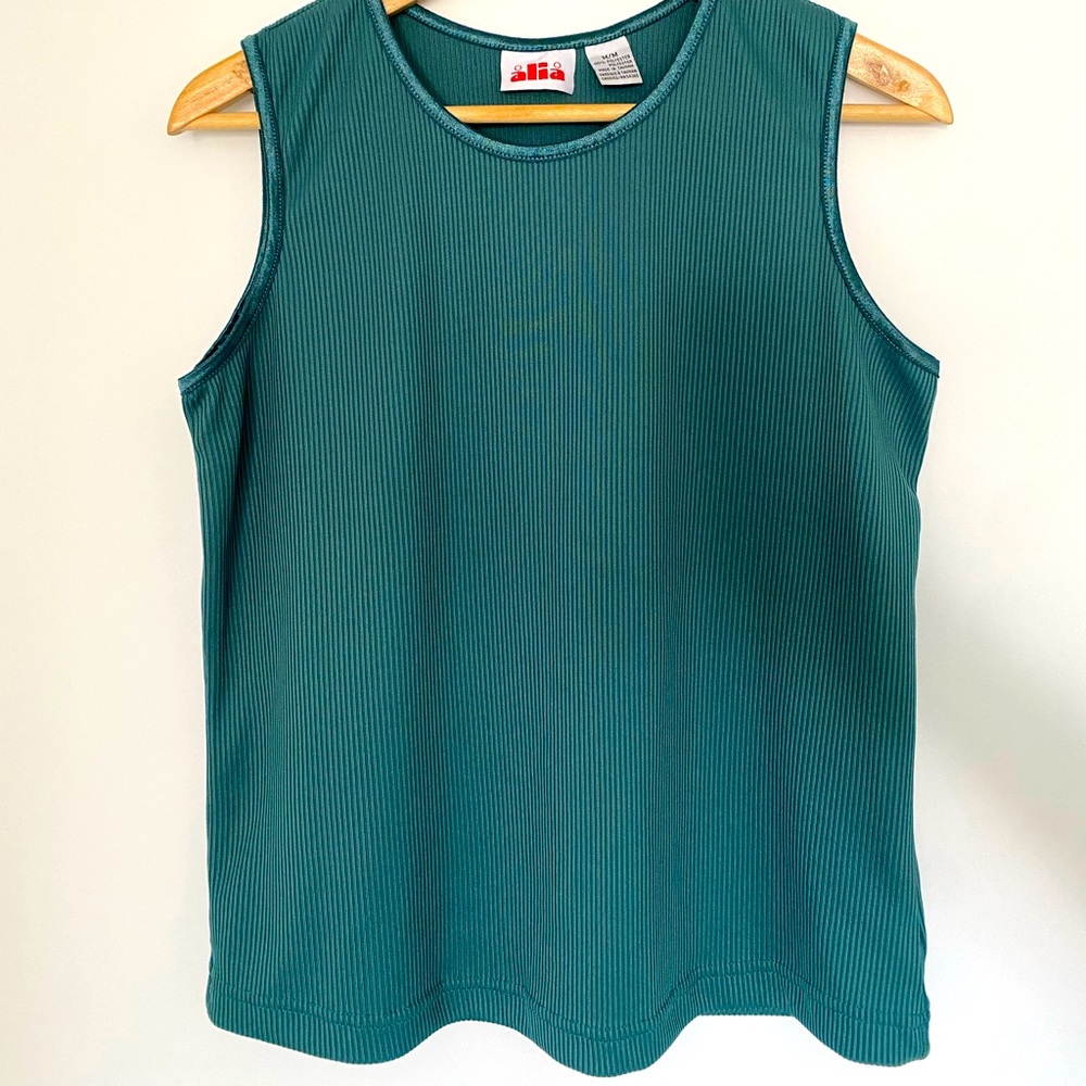 Teal Alia tank top
